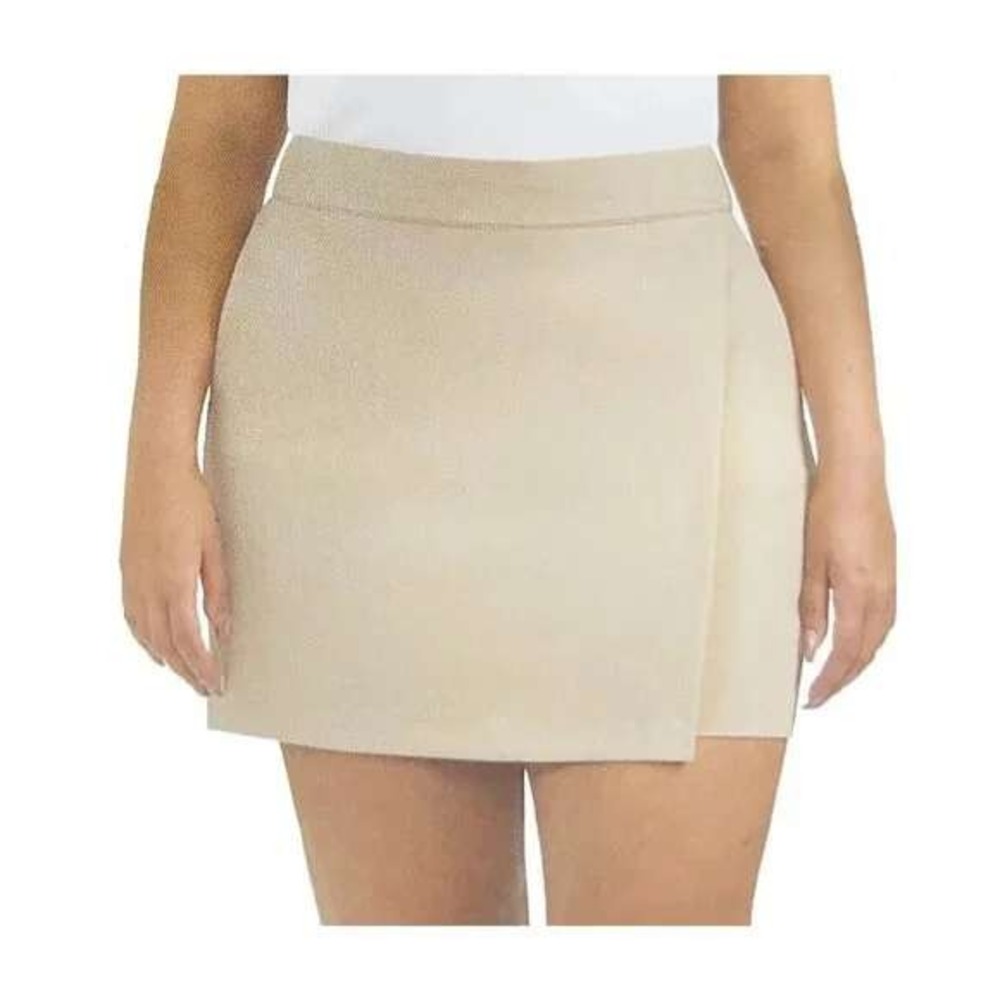 NWT Ellen Tracy Women's Skort - Tan, XL 1893560